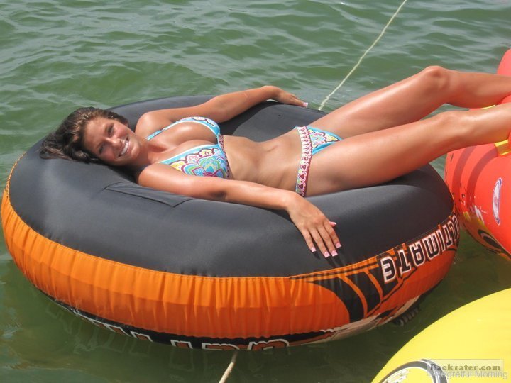 Anonymous in a bikini