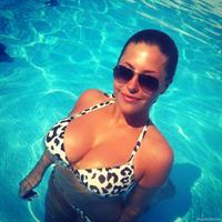 Anonymous in a bikini