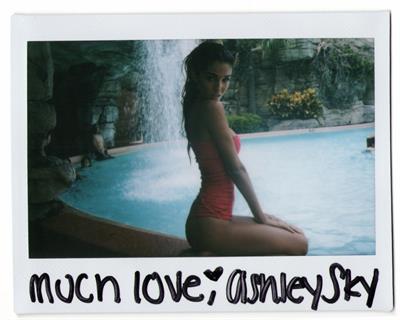 Ashley Sky in a bikini