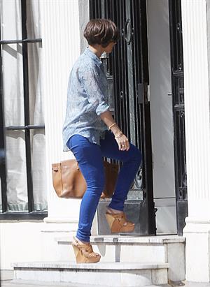 Frankie Sandford - Spotted in London Town (03.05.2013) 
