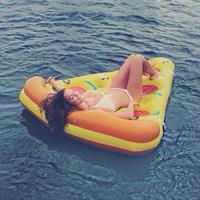 Steph Currie in a bikini