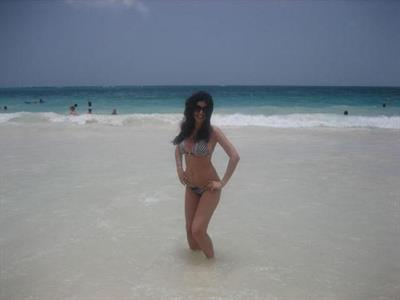 Margarita Giliadov in a bikini