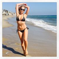 Genevieve Morton in a bikini