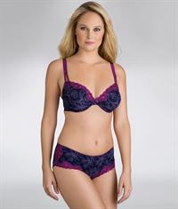 Genevieve Morton in lingerie