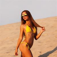 Masha Solodenko in a bikini