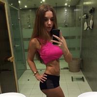 Masha Solodenko taking a selfie