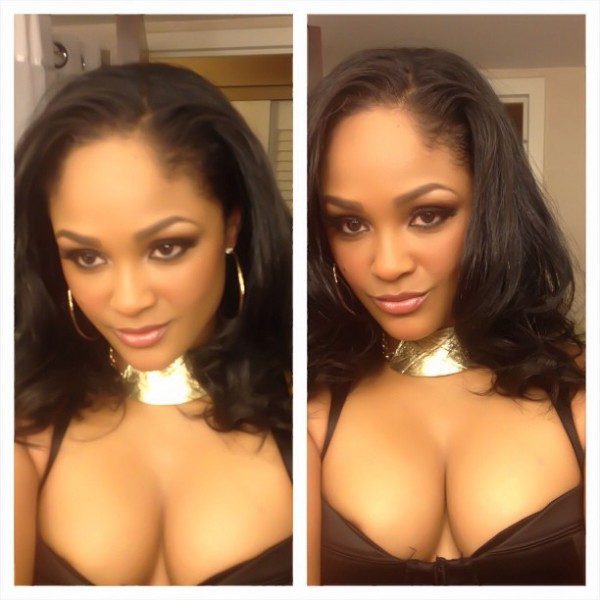 Maliah Michel taking a selfie