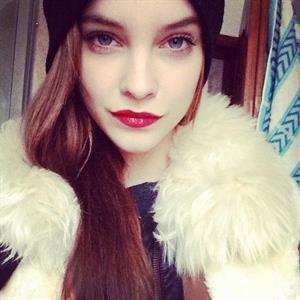 Barbara Palvin taking a selfie