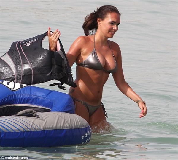 Tamara Ecclestone in a bikini