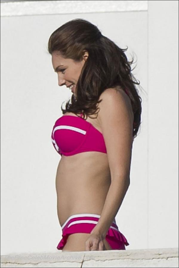 Kelly Brook in a bikini