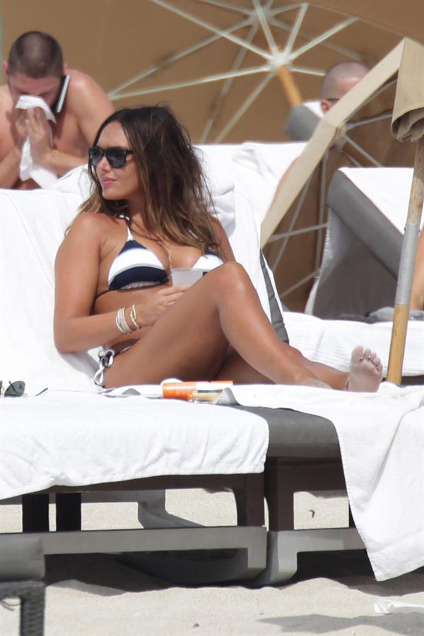 Tamara Ecclestone in a bikini