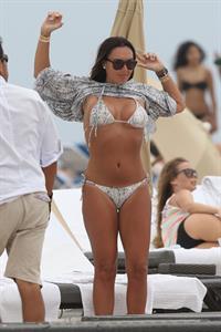 Tamara Ecclestone in a bikini