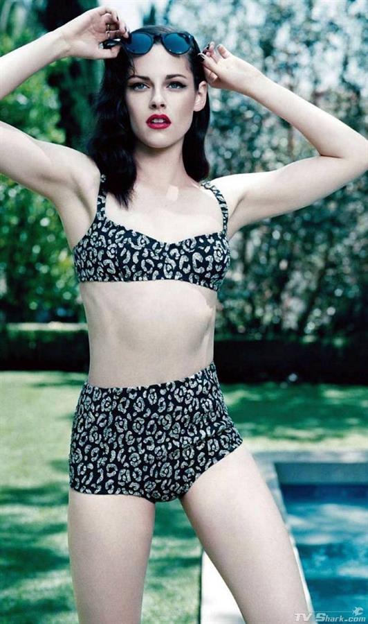 Kristen Stewart in a bikini