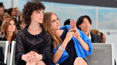 Cara Delevingne with Girlfriend