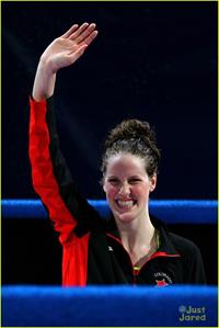 American Olympic Swimmer Missy Franklin won Gold in the 2012 Olympics