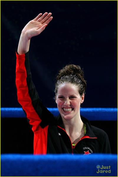 American Olympic Swimmer Missy Franklin won Gold in the 2012 Olympics