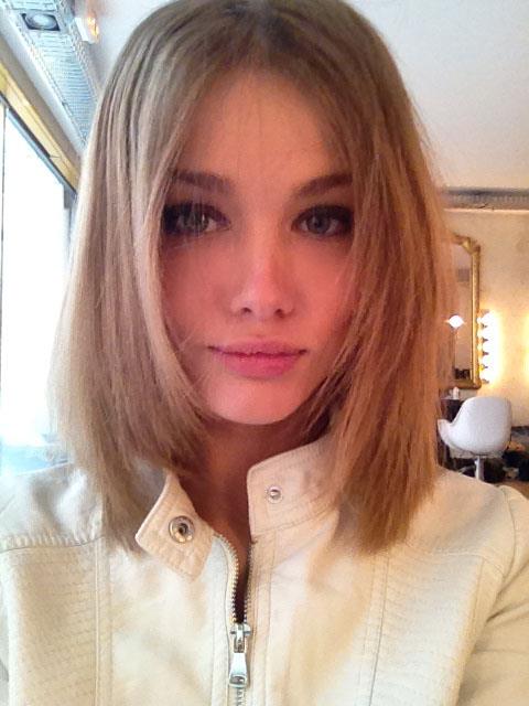 Katerina Smirnova taking a selfie