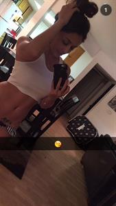 Tianna Gregory taking a selfie