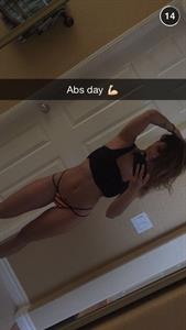 Tianna Gregory in a bikini