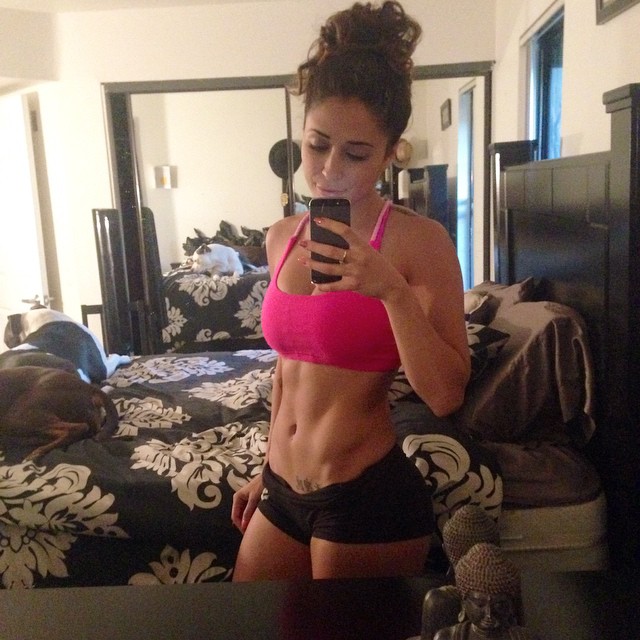 Tianna Gregory taking a selfie