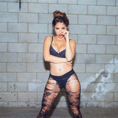 Tianna Gregory in lingerie
