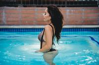 Tianna Gregory in a bikini