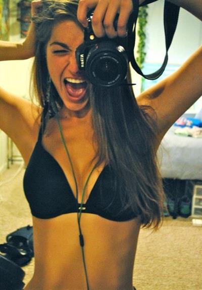 Anonymous taking a selfie