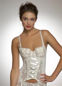 Violet Budd in lingerie