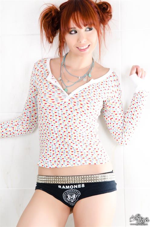 Ariel Rebel in lingerie