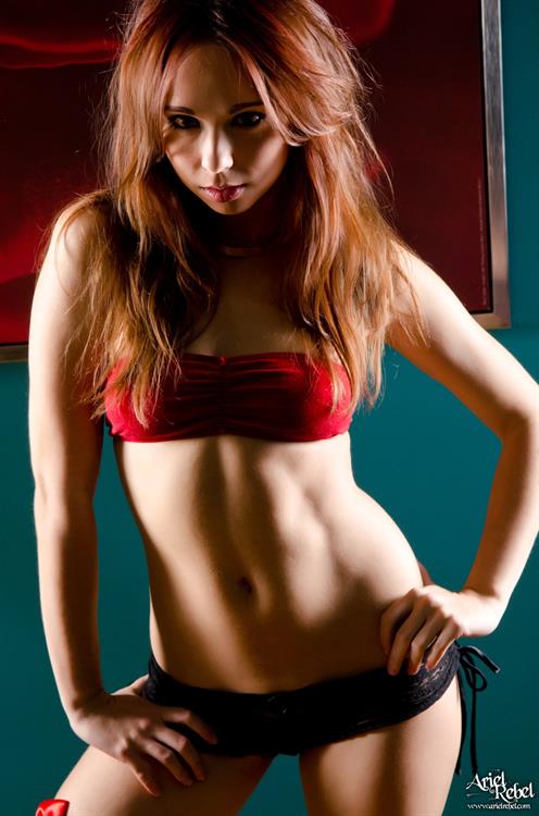 Ariel Rebel in a bikini