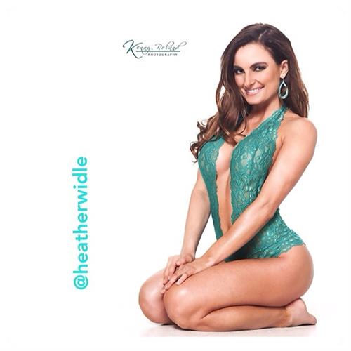 Heather Widle in lingerie