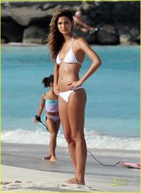 Lily Aldridge in a bikini