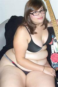 Anonymous in lingerie