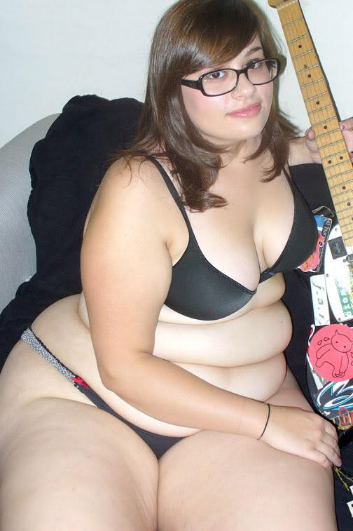 Anonymous in lingerie