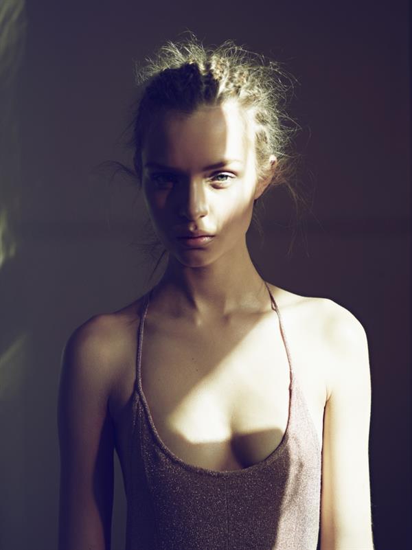 Josephine Skriver in the Summer 2012 Issue of Tush Magazine, photographed by Markus Jans
