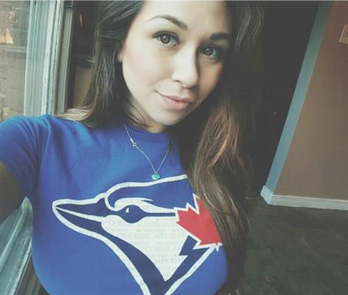 Alicia Michaela taking a selfie