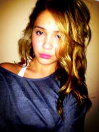 Stella Hudgens taking a selfie