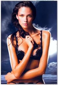 Sabrina Jales in lingerie