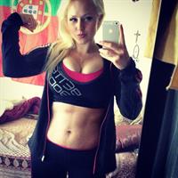 Pernille Penelopee taking a selfie