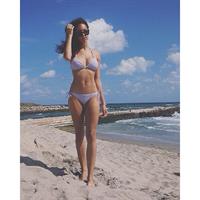 Anika Clarke in a bikini