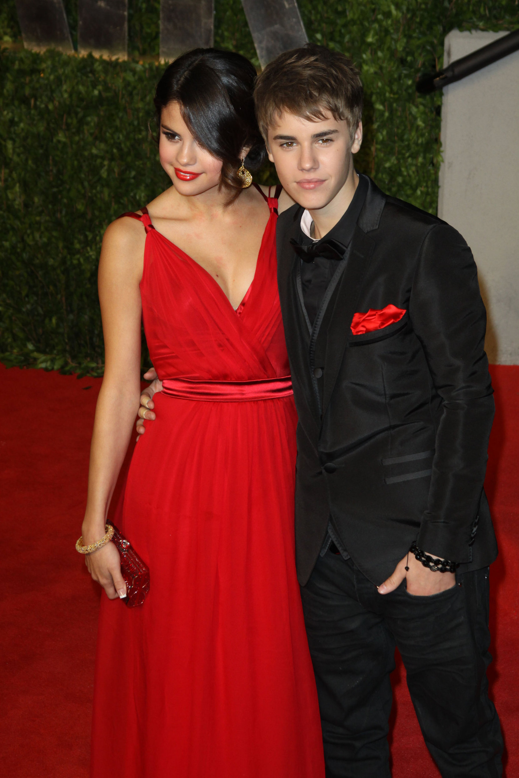 Selena Gomez Vanity Fair Oscar party in West Hollywood on February 27, 2011