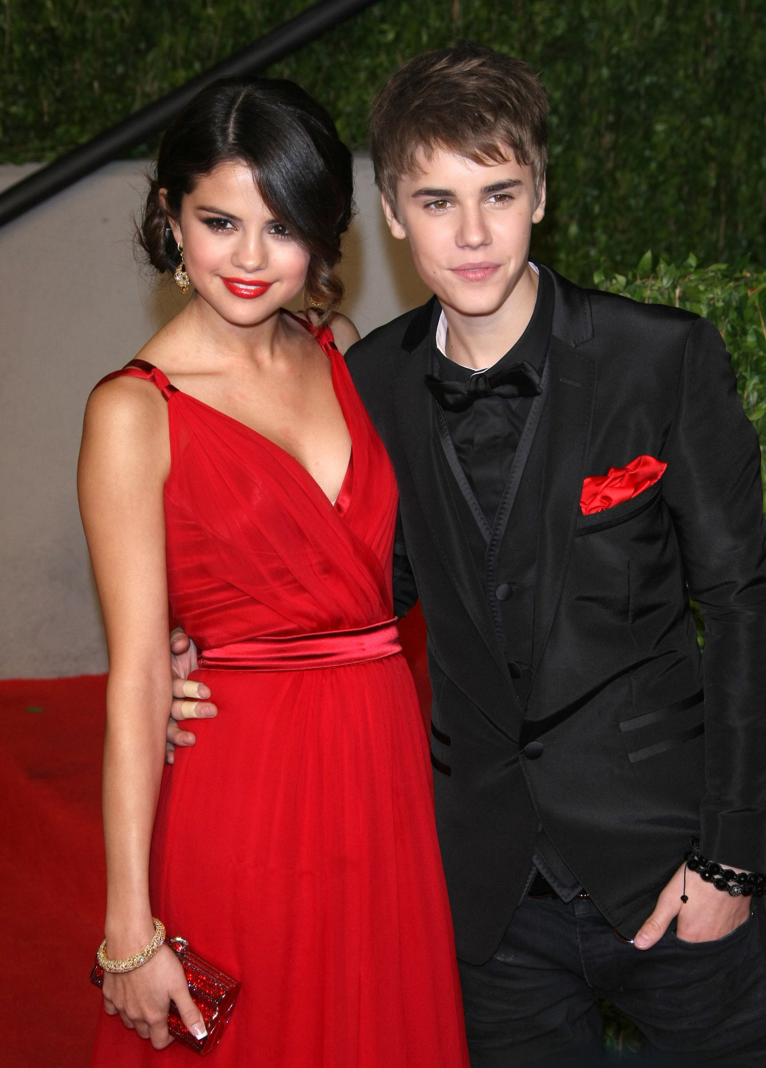 Selena Gomez Vanity Fair Oscar party in West Hollywood on February 27, 2011