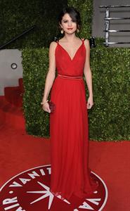 Selena Gomez Vanity Fair Oscar party in West Hollywood on February 27, 2011