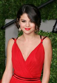 Selena Gomez Vanity Fair Oscar party in West Hollywood on February 27, 2011