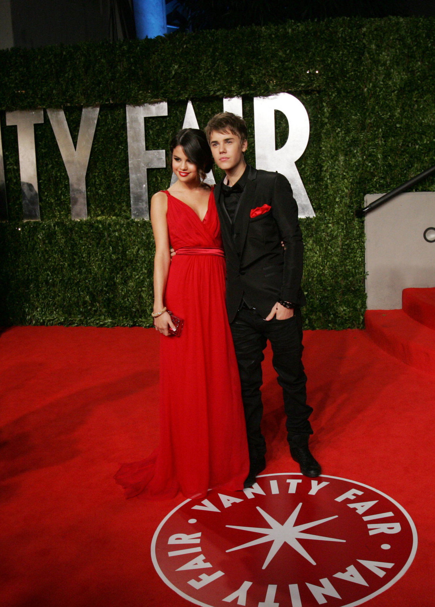 Selena Gomez Vanity Fair Oscar party in West Hollywood on February 27, 2011