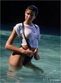 Stephanie Seymour in a bikini