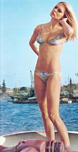 Brigitte Bardot in a bikini