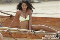 Chanel Iman in a bikini