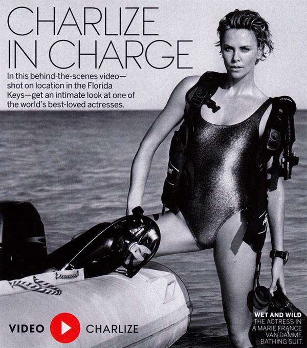 Charlize Theron in a bikini
