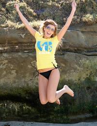 Megan Jemison in a bikini